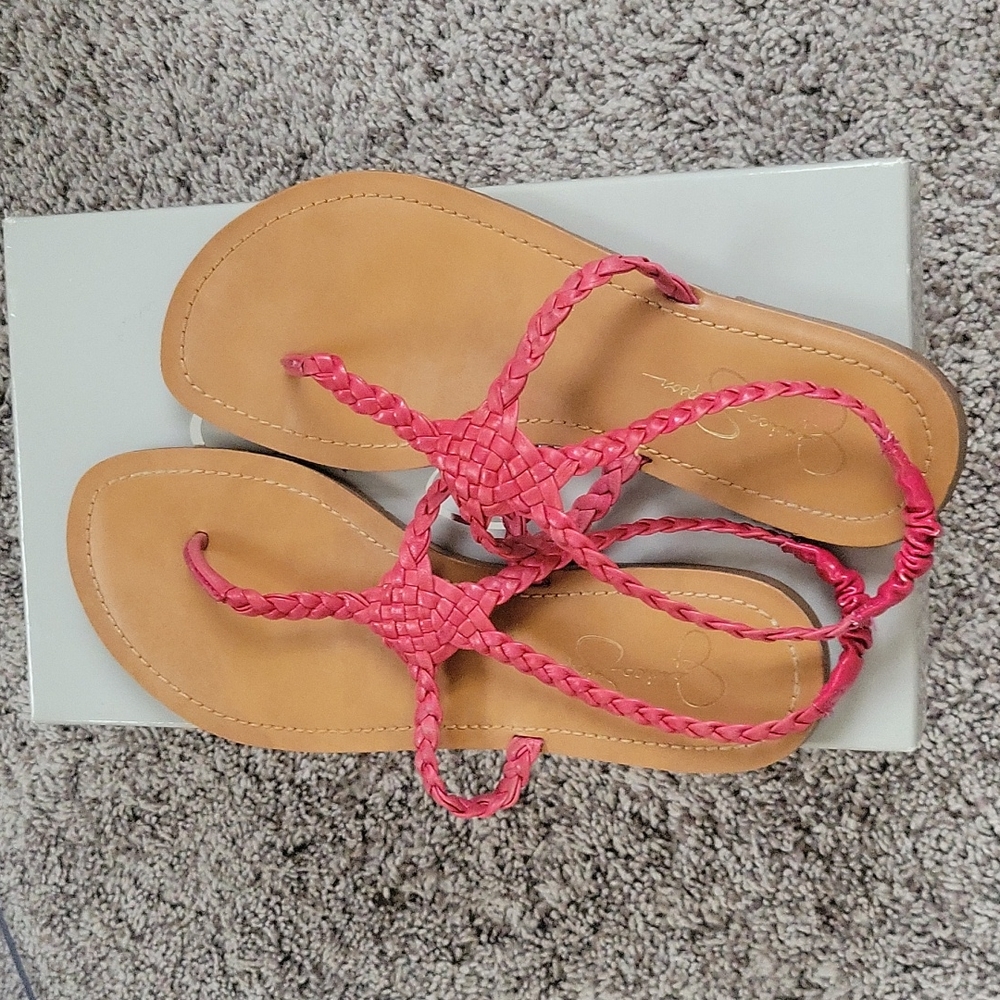 Jessica Simpson Fuchsia sandals